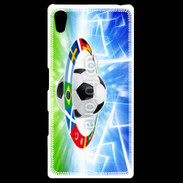 Coque Personnalisée Sony Xpéria Z5 Soccer ball, national team flags