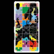 Coque Personnalisée Sony Xpéria Z5 Puzzle de l'Europe