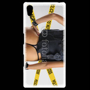 Coque Personnalisée Sony Xpéria Z5 Enquête de police sexy