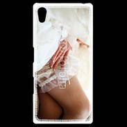 Coque Personnalisée Sony Xpéria Z5 Mariée lingerie sexy et glamour