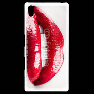 Coque Personnalisée Sony Xpéria Z5 Bouche sexy gloss rouge