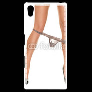 Coque Personnalisée Sony Xpéria Z5 jambes talons aiguilles lingerie sexy