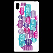 Coque Personnalisée Sony Xpéria Z5 Nuage de mots sexy