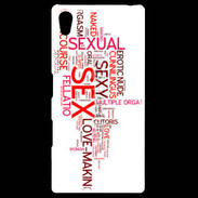 Coque Personnalisée Sony Xpéria Z5 Nuage de mots sexy 2