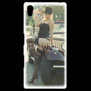 Coque Personnalisée Sony Xpéria Z5 Femme rétro et sexy