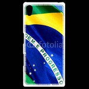 Coque Personnalisée Sony Xpéria Z5 drapeau Brésil 5
