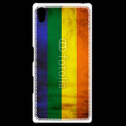 Coque Personnalisée Sony Xpéria Z5 Drapeau gay vintage