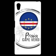 Coque Personnalisée Sony Xpéria Z5 Logo Cap Vert
