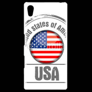 Coque Personnalisée Sony Xpéria Z5 Logo USA