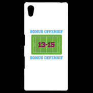Coque Personnalisée Sony Xpéria Z5 Bonus Offensif-Défensif Blanc