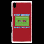 Coque Personnalisée Sony Xpéria Z5 Bonus Offensif-Défensif Rouge