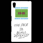 Coque Personnalisée Sony Xpéria Z5 The pack Bonus offensif-défensif Blanc