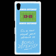 Coque Personnalisée Sony Xpéria Z5 Obtenir le Bonus offensif-défensif Bleu
