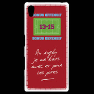 Coque Personnalisée Sony Xpéria Z5 Les potes Bonus offensif-défensif Rouge