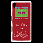 Coque Personnalisée Sony Xpéria Z5 The pack Bonus offensif-défensif Rouge