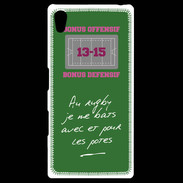 Coque Personnalisée Sony Xpéria Z5 Les potes Bonus offensif-défensif Vert