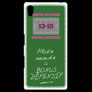 Coque Personnalisée Sony Xpéria Z5 Mêlée relevée Bonus offensif-défensif Vert