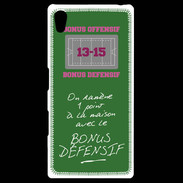 Coque Personnalisée Sony Xpéria Z5 1 point bonus offensif-défensif Vert
