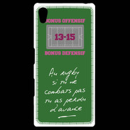 Coque Personnalisée Sony Xpéria Z5 Le combat Bonus offensif-défensif Vert