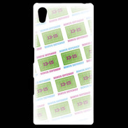 Coque Personnalisée Sony Xpéria Z5 Dégradé Bonus Offensif-défensif Blanc