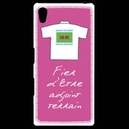 Coque Personnalisée Sony Xpéria Z5 Bonus offensif-Défensif Adjoint terrain Rose