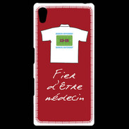 Coque Personnalisée Sony Xpéria Z5 Médecin Bonus offensif-défensif Rouge