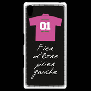Coque Personnalisée Sony Xpéria Z5 Pilier gauche Bonus offensif-défensif Noir