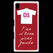 Coque Personnalisée Sony Xpéria Z5 Pilier gauche Bonus offensif-défensif Rouge