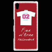 Coque Personnalisée Sony Xpéria Z5 Talonneur Bonus offensif-défensif Rouge