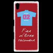 Coque Personnalisée Sony Xpéria Z5 Talonneur Bonus offensif-défensif Rouge 2