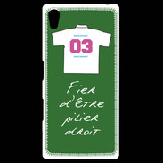 Coque Personnalisée Sony Xpéria Z5 Pilier droit Bonus offensif-défensif Vert