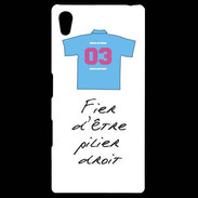 Coque Personnalisée Sony Xpéria Z5 Pilier droit Bonus offensif-défensif Blanc 2