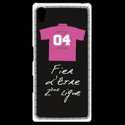 Coque Personnalisée Sony Xpéria Z5 Deuxième ligne G Bonus offensif Noir