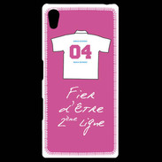 Coque Personnalisée Sony Xpéria Z5 Deuxième ligne G Bonus offensif Rose