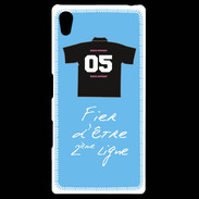 Coque Personnalisée Sony Xpéria Z5 Deuxième ligne D Bonus offensif Bleu 2