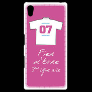 Coque Personnalisée Sony Xpéria Z5 Troisième ligne D Bonus offensif-défensif Rose