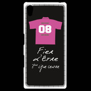 Coque Personnalisée Sony Xpéria Z5 Troisième ligne centre Bonus offensif-défensif Noir