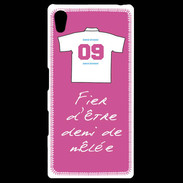 Coque Personnalisée Sony Xpéria Z5 Demi de mêlée Bonus offensif-défensif Rose