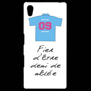 Coque Personnalisée Sony Xpéria Z5 Demi de mêlée Bonus offensif-défensif Blanc 2