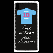 Coque Personnalisée Sony Xpéria Z5 Demi d'ouverture Bonus offensif-défensif Noir 2