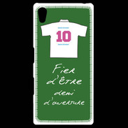 Coque Personnalisée Sony Xpéria Z5 Demi d'ouverture Bonus offensif-défensif Vert
