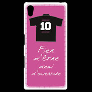 Coque Personnalisée Sony Xpéria Z5 Demi d'ouverture Bonus offensif-défensif Rose 2