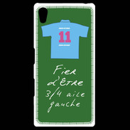 Coque Personnalisée Sony Xpéria Z5 3/4 aile gauche Bonus offensif-défensif Vert 2