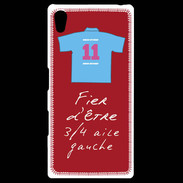 Coque Personnalisée Sony Xpéria Z5 3/4 aile gauche Bonus offensif-défensif Rouge 2