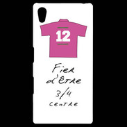 Coque Personnalisée Sony Xpéria Z5 3/4 centre G Bonus offensif-défensif Blanc