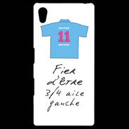 Coque Personnalisée Sony Xpéria Z5 3/4 aile gauche Bonus offensif-défensif Blanc 2