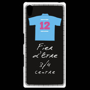 Coque Personnalisée Sony Xpéria Z5 3/4 centre G Bonus offensif-défensif Noir 2