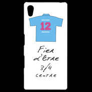 Coque Personnalisée Sony Xpéria Z5 3/4 centre G Bonus offensif-défensif Blanc 2
