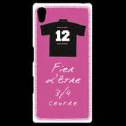 Coque Personnalisée Sony Xpéria Z5 3/4 centre G Bonus offensif-défensif Rose 2