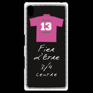 Coque Personnalisée Sony Xpéria Z5 3/4 centre D Bonus offensif-défensif Noir